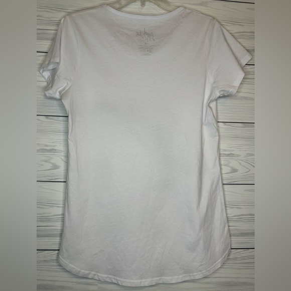 LIONEL RICHIE World Tour Concert Short Sleeve Tee Shirt Size Medium Color White - Picture 3 of 6